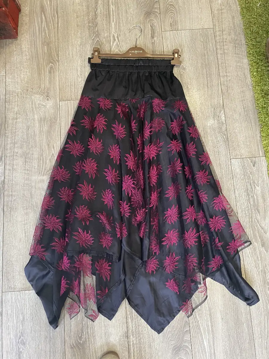 Jupe à fleurs "vintage"