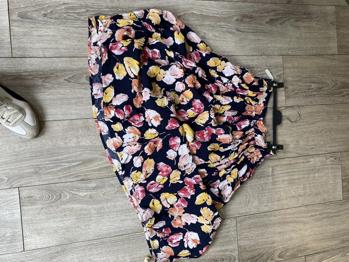 Jupe à fleurs
